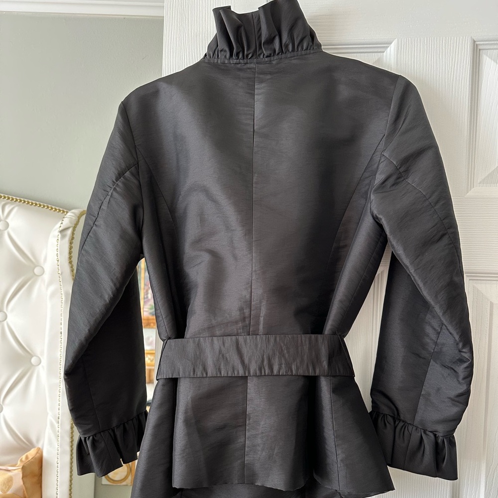 Calvin Klein Ruffled Jacket - Picture 2 of 4